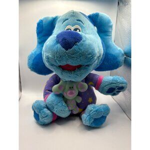 Blue’s Clues & You Bedtime Blue 13in Plush Light Up Musical Stuffed Animal Dog